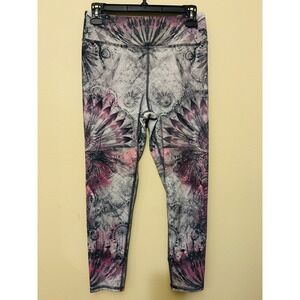Evolution and Creation Leggings Women Large Multicolor Excellent‎ Mandala Print